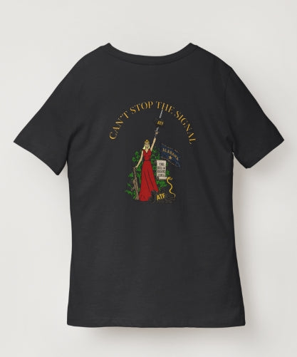 cant stop the signal Civil War Alabama T-shirt